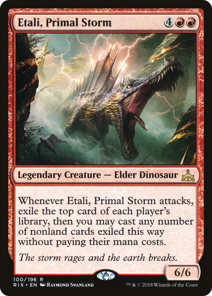 Etali, Primal Storm (100) - Rivals of Ixalan