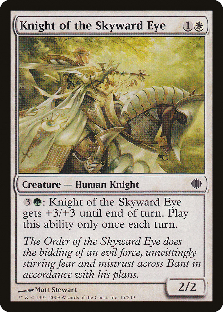 Knight of the Skyward Eye (015) Foil - Shards of Alara