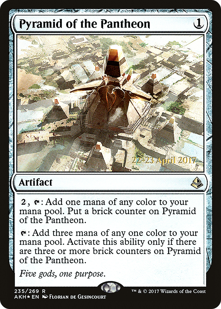 Pyramid of the Pantheon (235) Foil - Amonkhet Promos