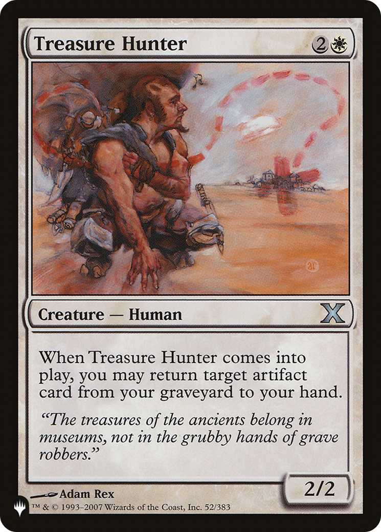 Treasure Hunter (10E-52) - The List