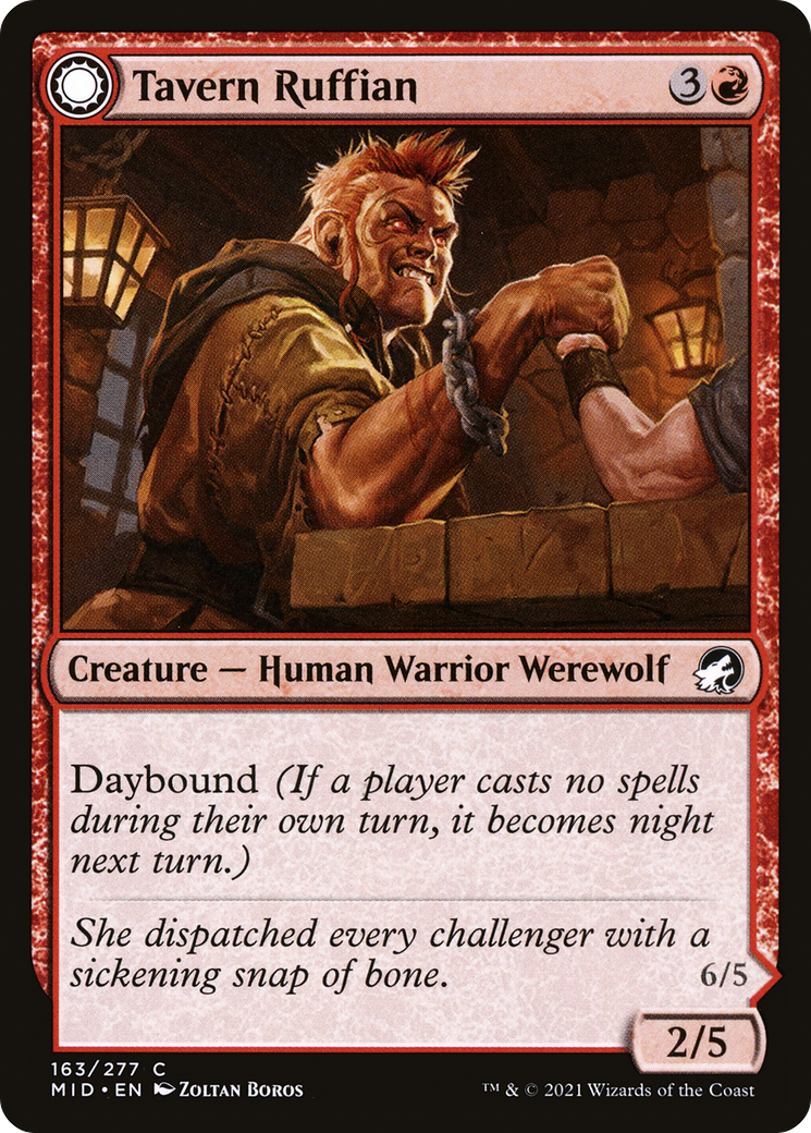 Tavern Ruffian (163) - Innistrad: Midnight Hunt