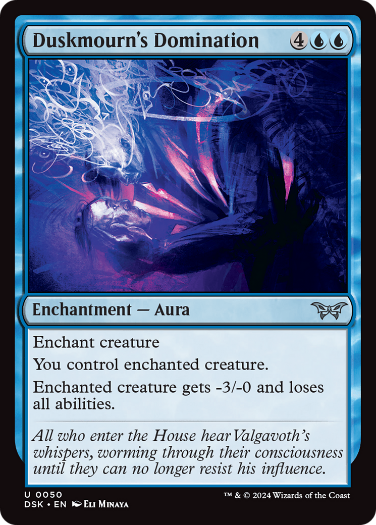 Duskmourn's Domination (050) Foil - Duskmourn: House of Horror
