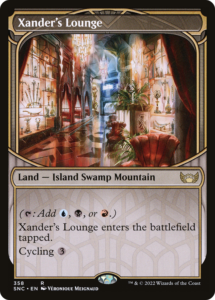 Xander's Lounge (Showcase) (358) Foil - Streets of New Capenna