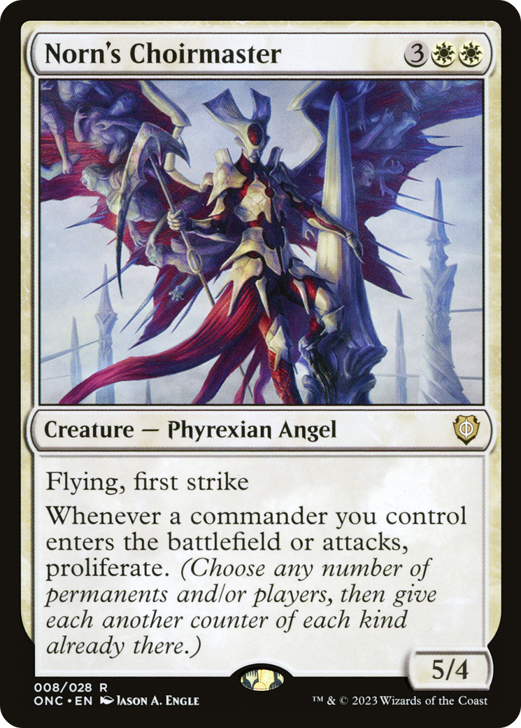 Norn's Choirmaster (008) - Phyrexia: All Will Be One Commander
