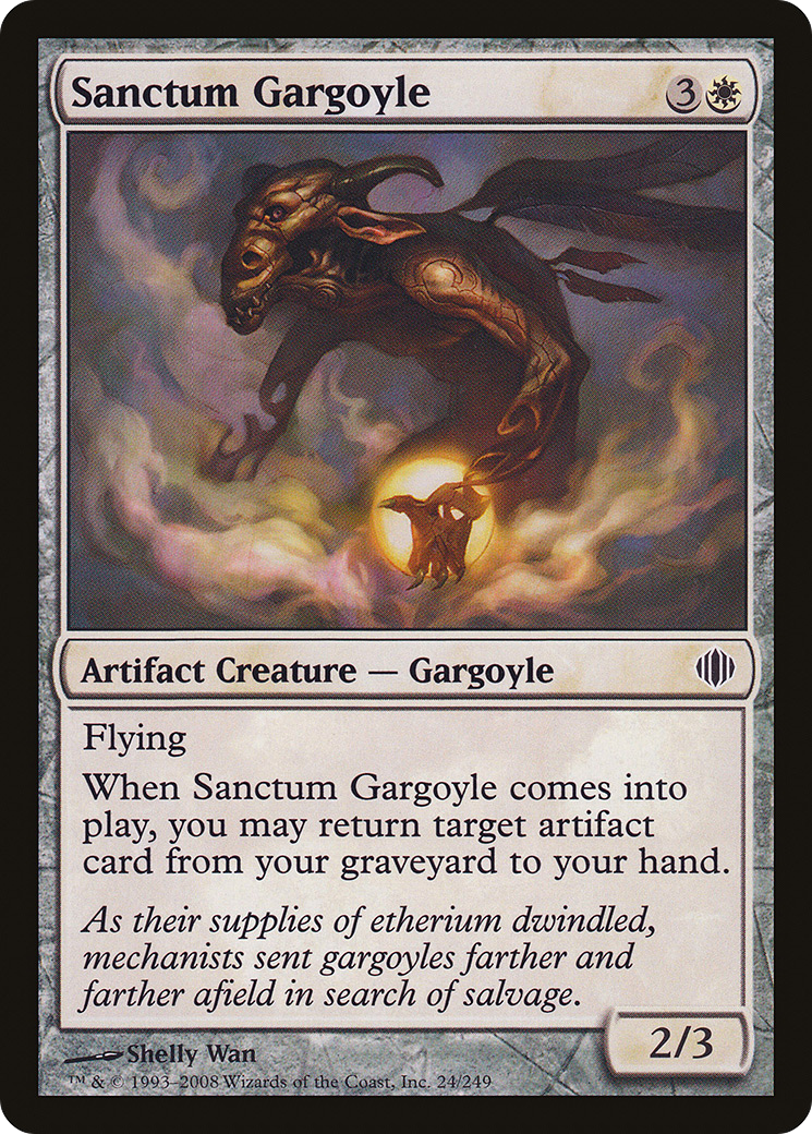 Sanctum Gargoyle (024) - Shards of Alara Foil