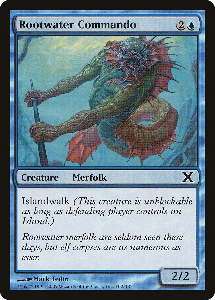 Rootwater Commando (102) - Tenth Edition