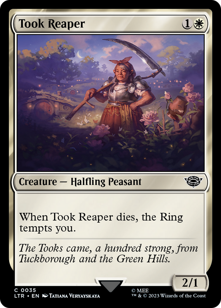 Took Reaper (035) Foil - The Lord of the Rings: Tales of Middle-earth