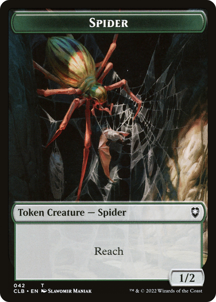 Spider (042) - Battle for Baldur's Gate Tokens