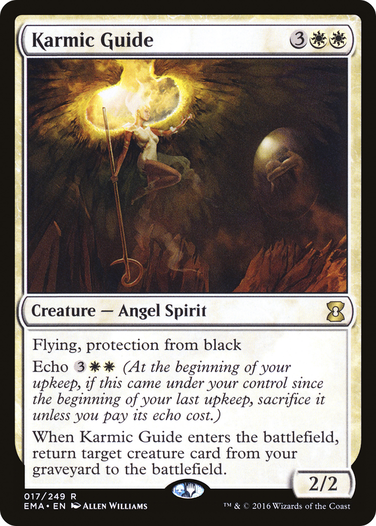 Karmic Guide (017) Foil - Eternal Masters