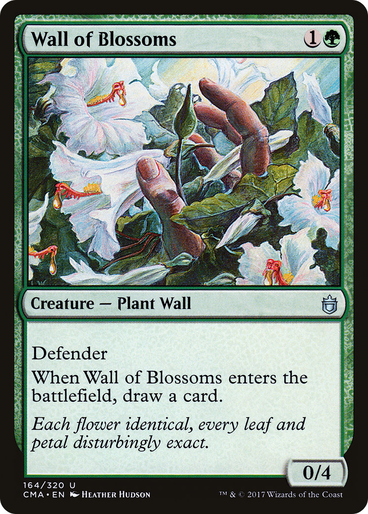 Wall of Blossoms (164) - Commander Anthology