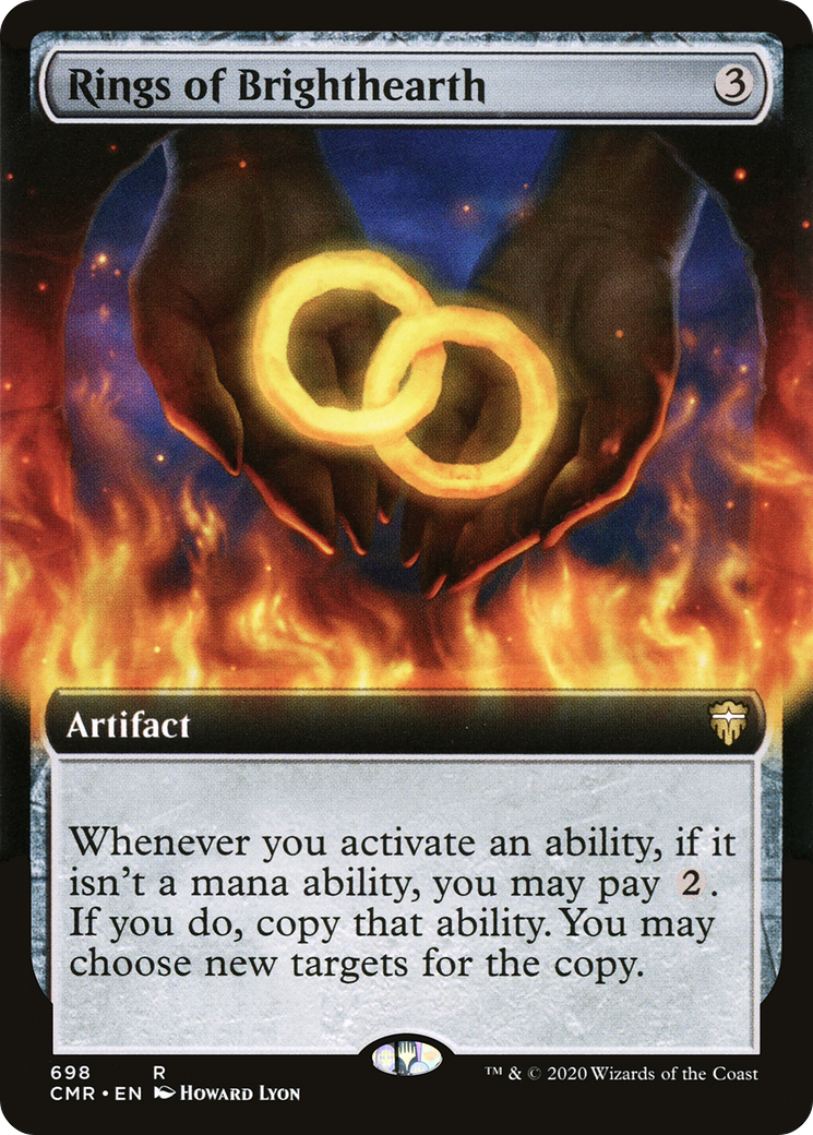 Rings of Brighthearth (Extended Art) (698) Foil - Commander Legends