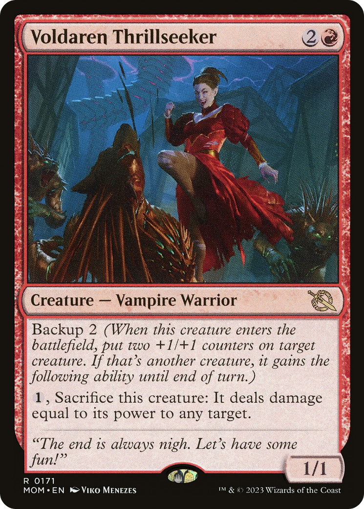 Voldaren Thrillseeker (171) Foil - March of the Machine