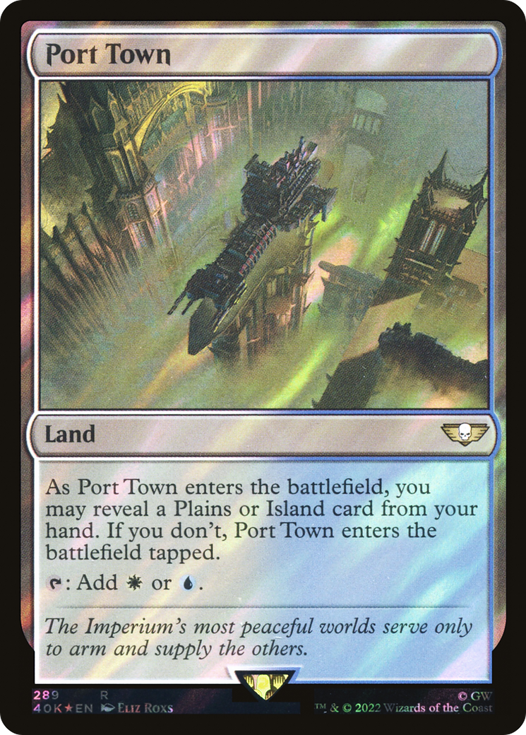 Port Town (289) Surge Foil - Warhammer 40,000 Commander