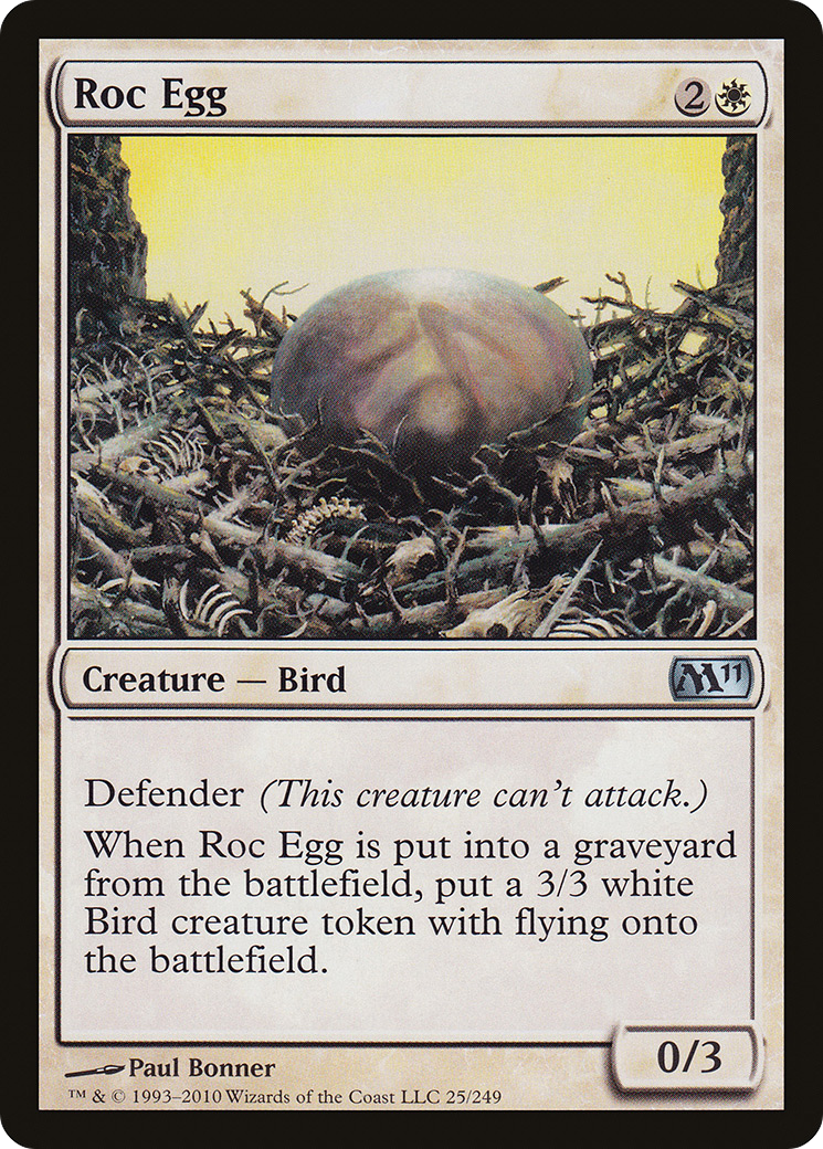 Roc Egg (025) Foil - Magic 2011