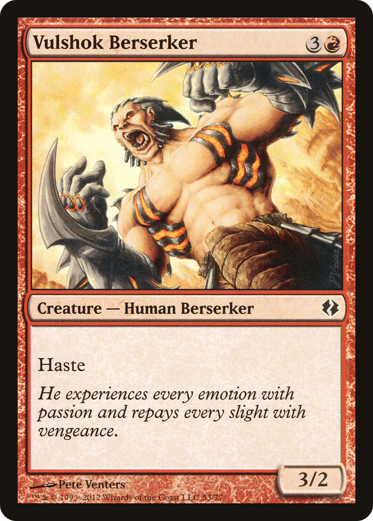 Vulshok Berserker (053) - Duel Decks: Venser vs. Koth