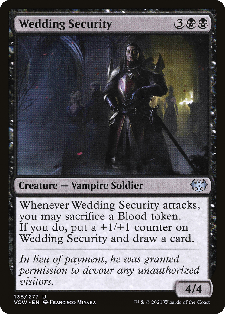 Wedding Security (138) Foil - Innistrad: Crimson Vow