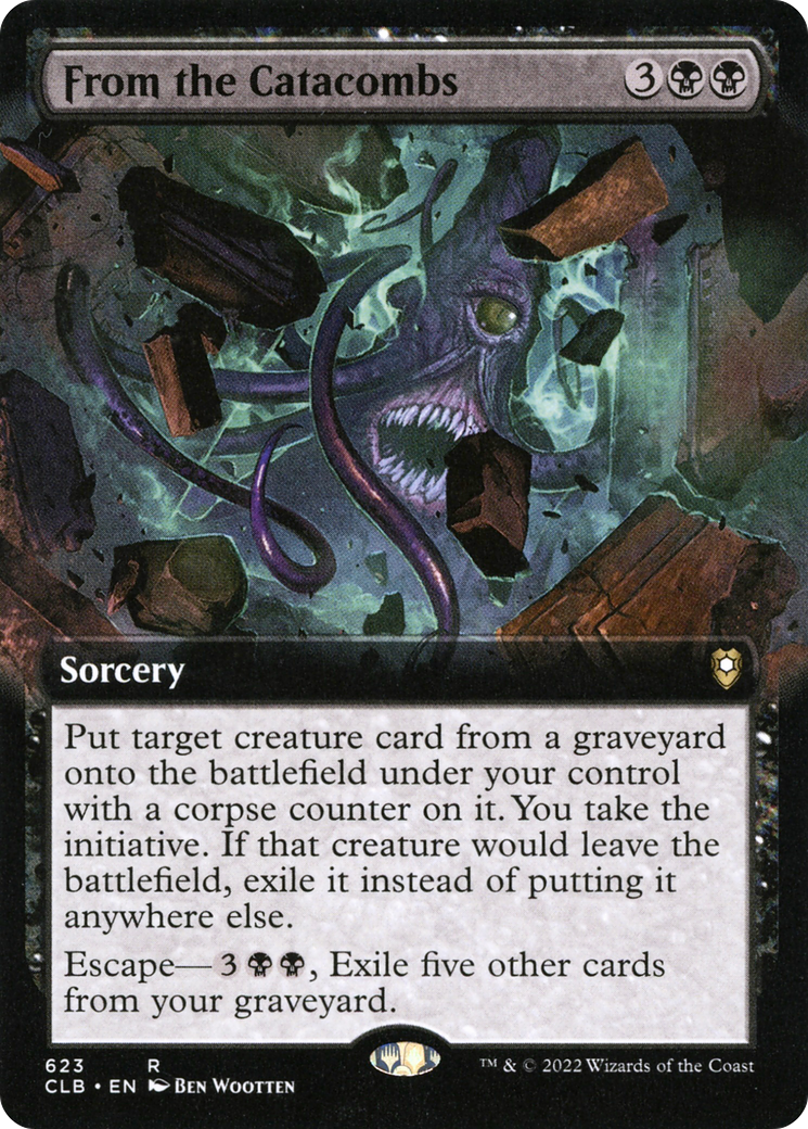 From the Catacombs (Extended Art) (623) - Commander Legends: Battle for Baldur's Gate