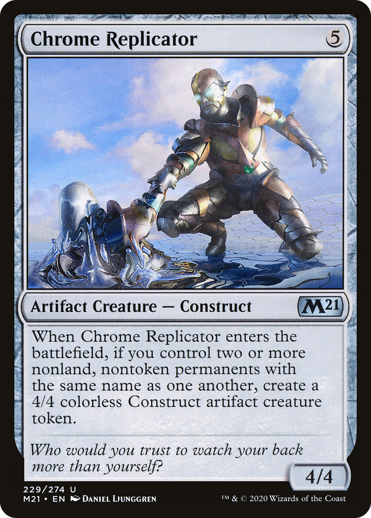 Chrome Replicator (229) Foil - Core Set 2021