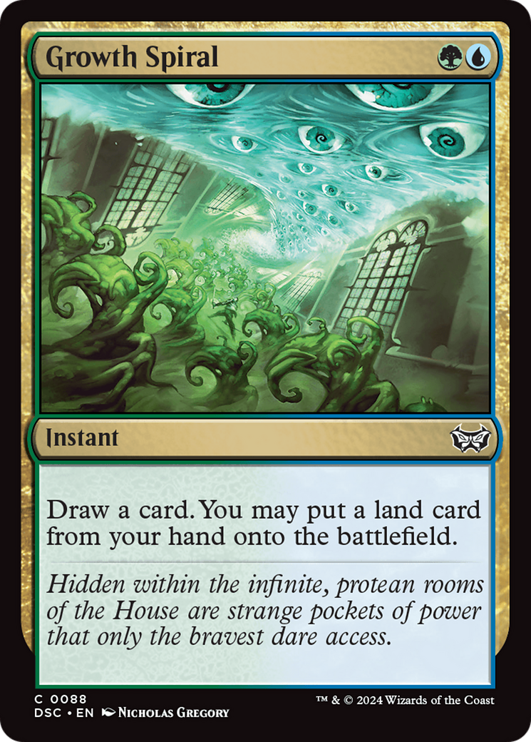 Growth Spiral (088) - Duskmourn: House of Horror Commander
