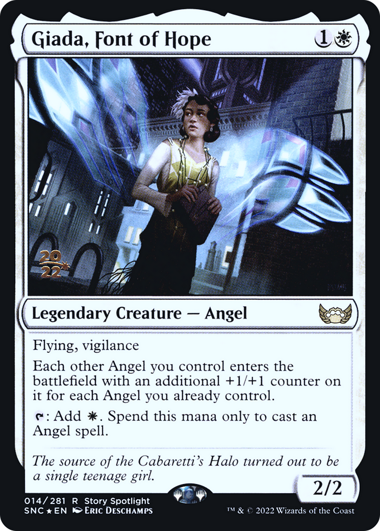 Giada, Font of Hope (14s) Foil - Streets of New Capenna Promos