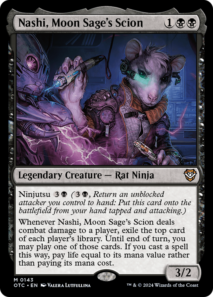 Nashi, Moon Sage's Scion (143) - Outlaws of Thunder Junction Commander