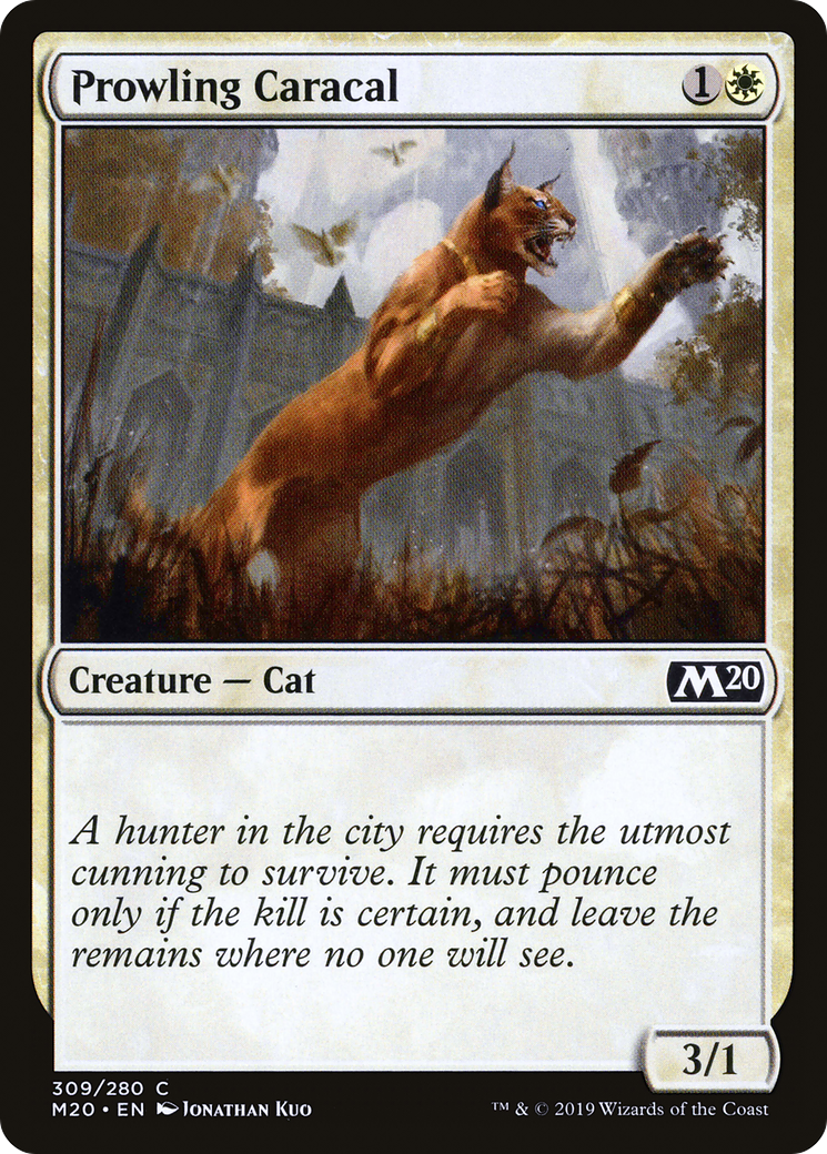 Prowling Caracal (309) - Core Set 2020