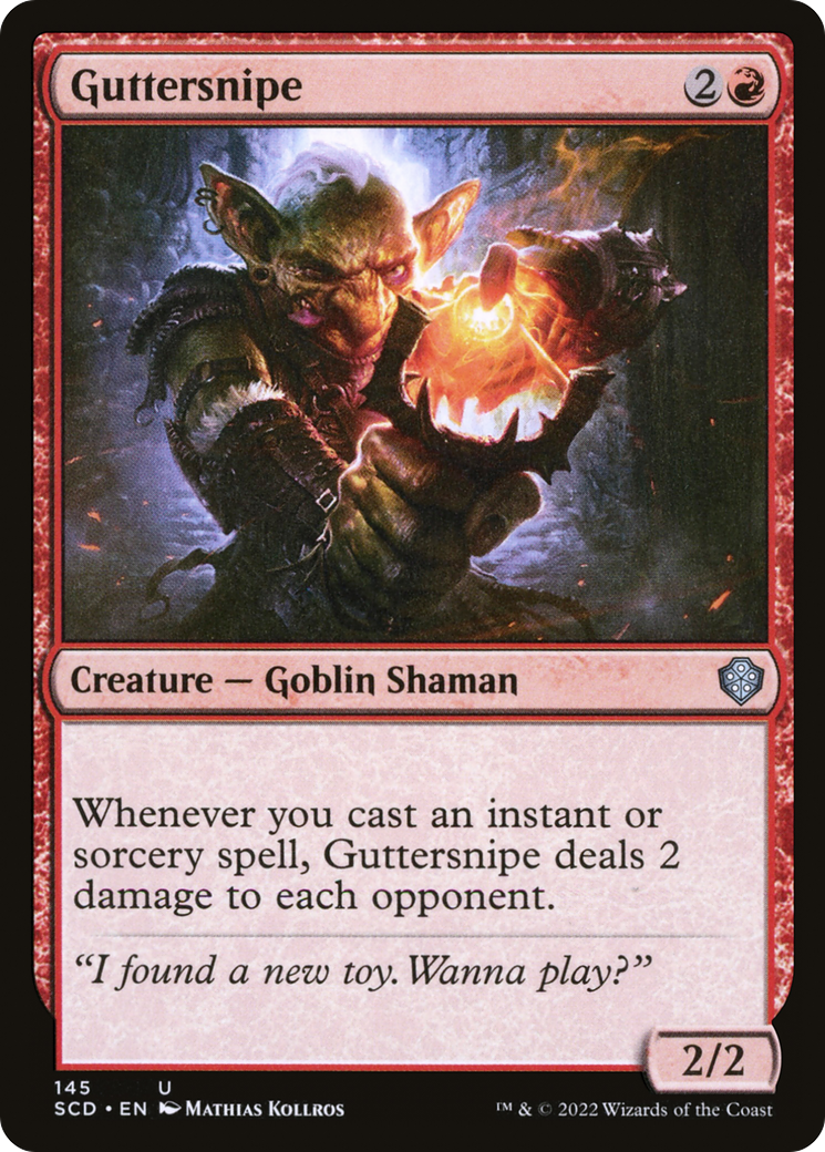 Guttersnipe (145) - Starter Commander Decks