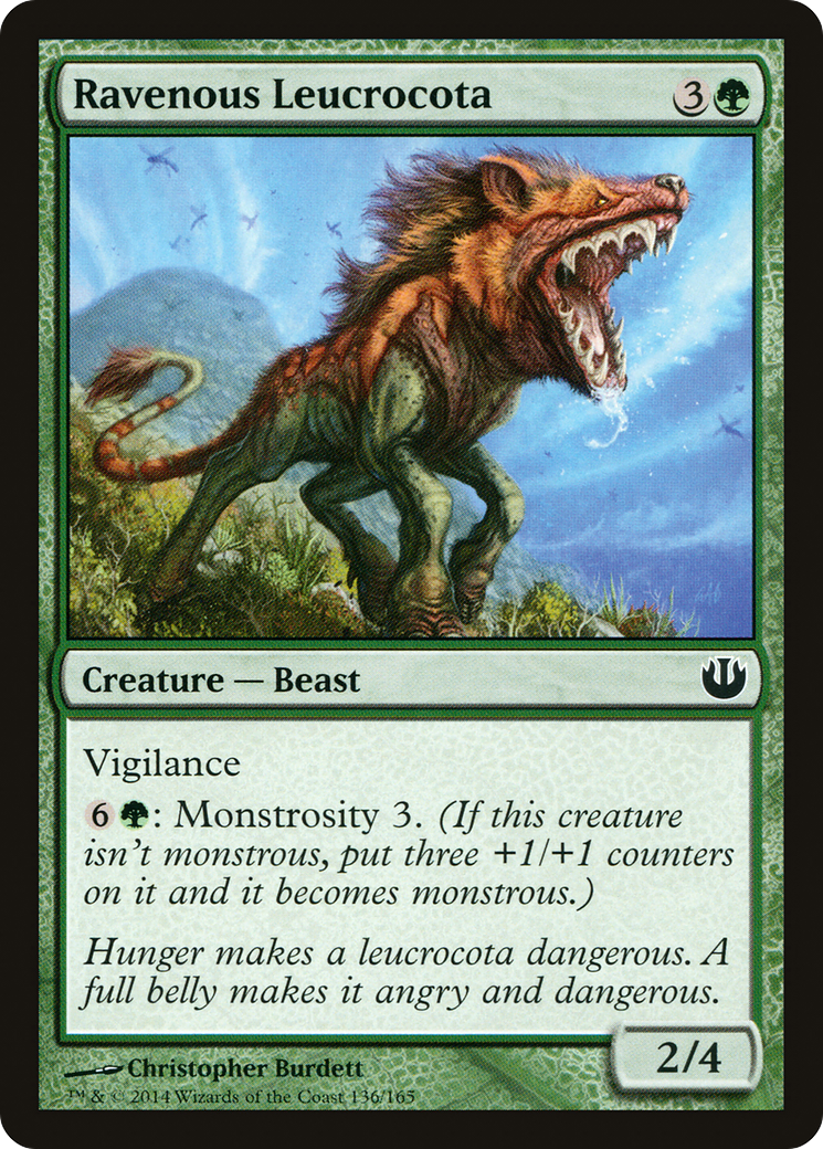 Ravenous Leucrocota (136) - Journey into Nyx