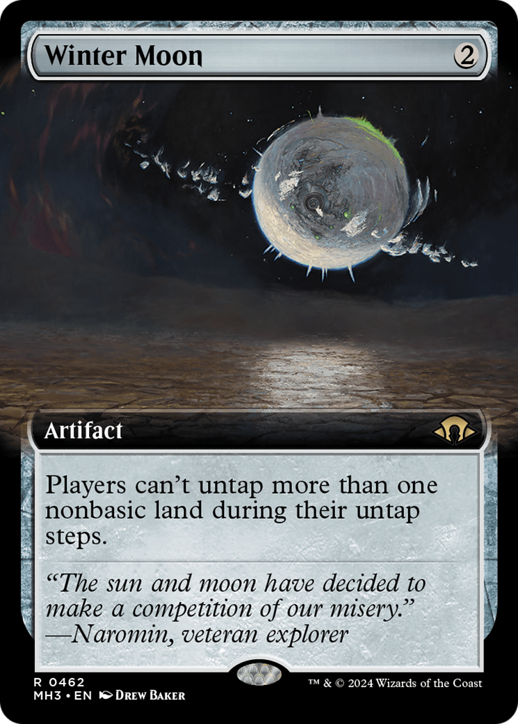 Winter Moon (Extended Art) (462) Foil - Modern Horizons 3