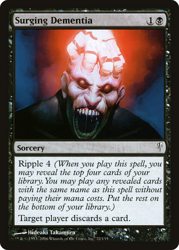 Surging Dementia (072) Foil - Coldsnap