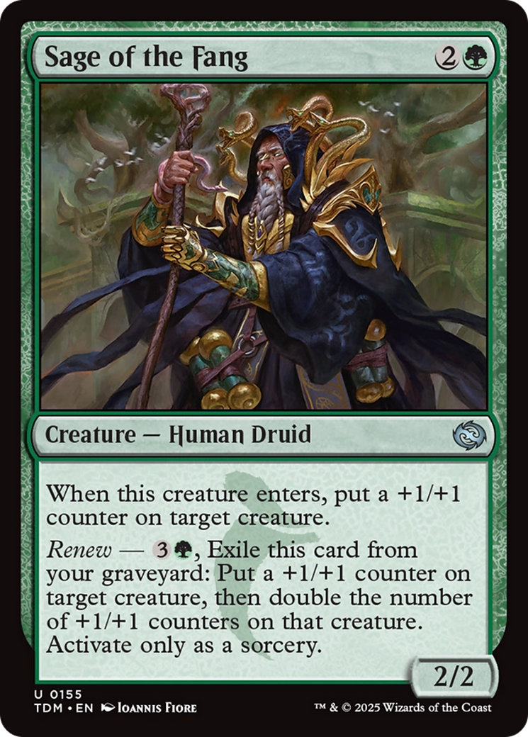 Sage of the Fang (155) - Tarkir: Dragonstorm
