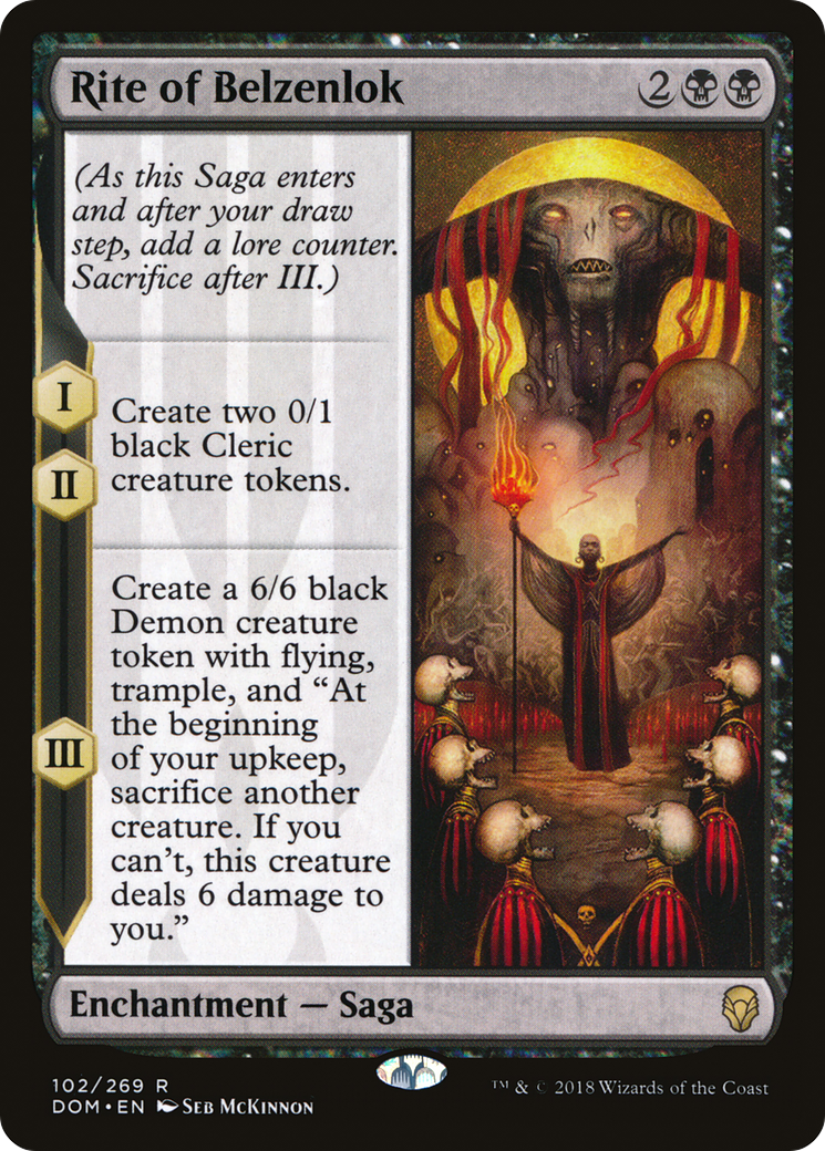 Rite of Belzenlok (102) - Dominaria