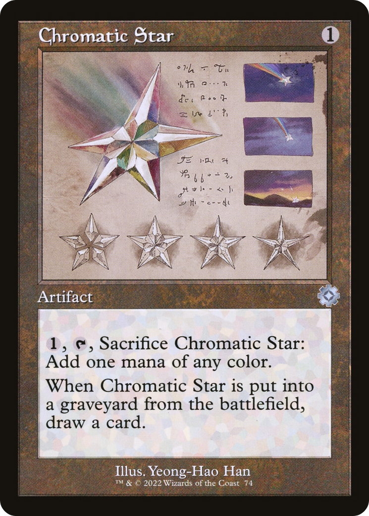 Chromatic Star (Retro) (074) Foil - The Brothers' War Retro Artifacts