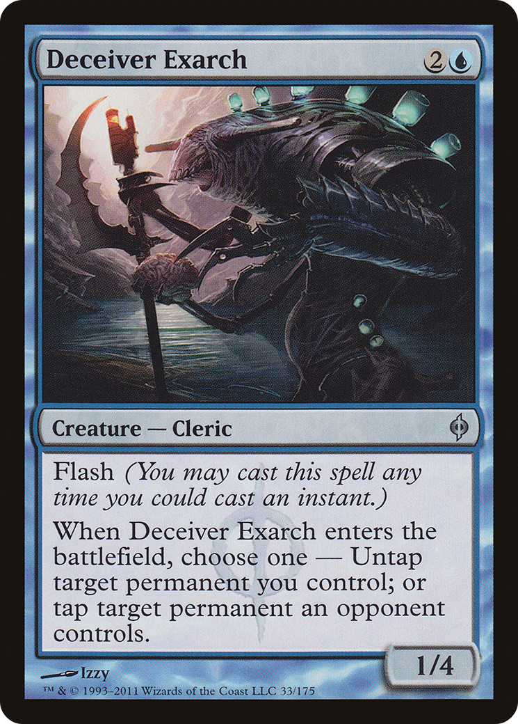 Deceiver Exarch (033) - New Phyrexia