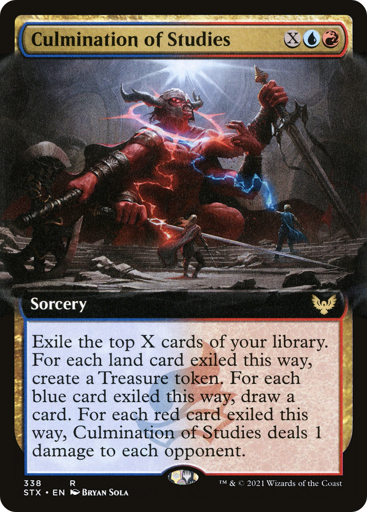 Culmination of Studies (Extended Art) (338) Foil - Strixhaven: School of Mages
