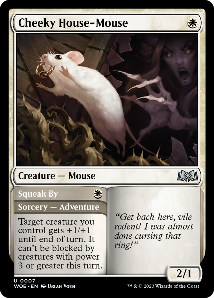 Cheeky House-Mouse (007) - Wilds of Eldraine