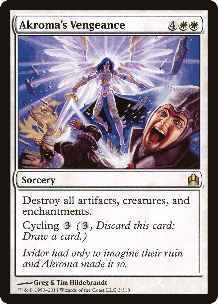 Akroma's Vengeance (003) - Commander 2011