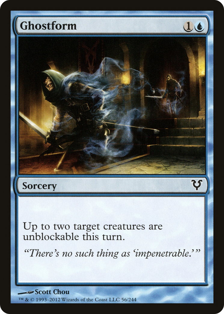 Ghostform (056) Foil - Avacyn Restored