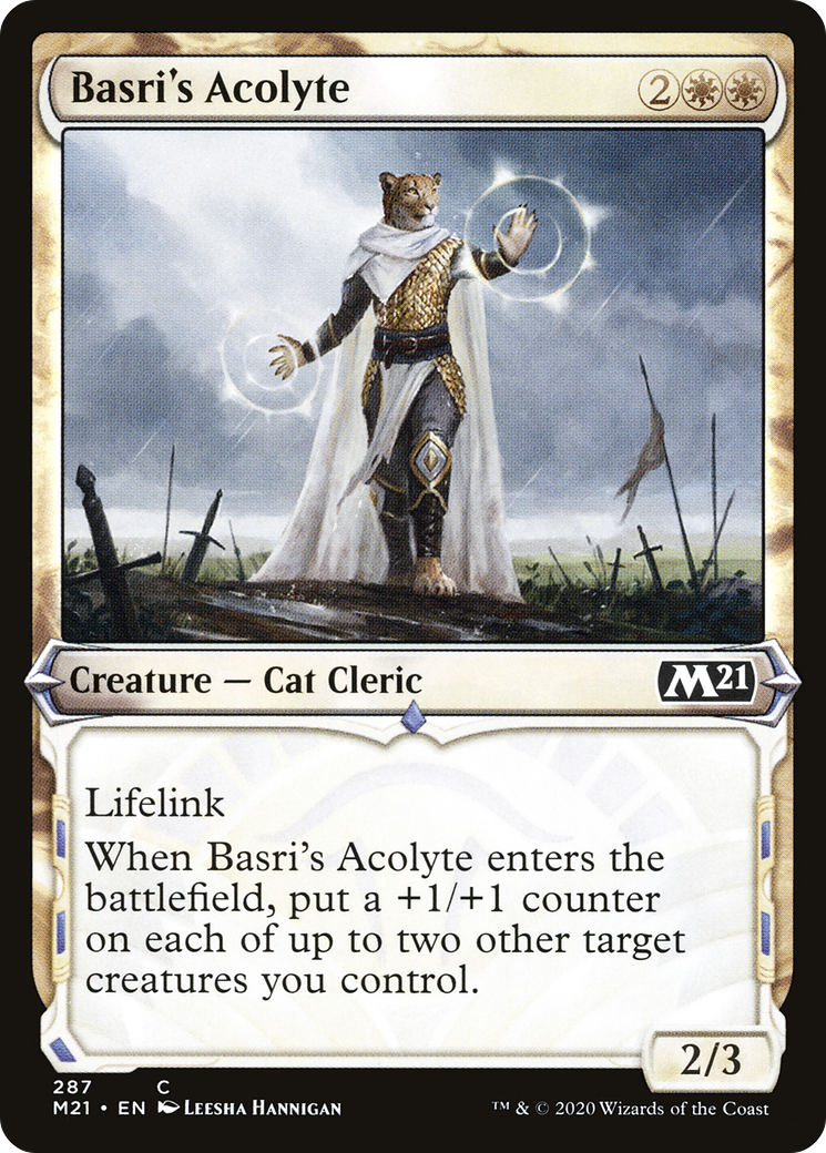Basri's Acolyte (Showcase) (287) - Core Set 2021