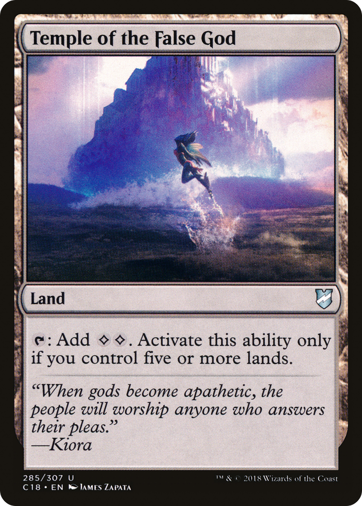 Temple of the False God (285) - Commander 2018
