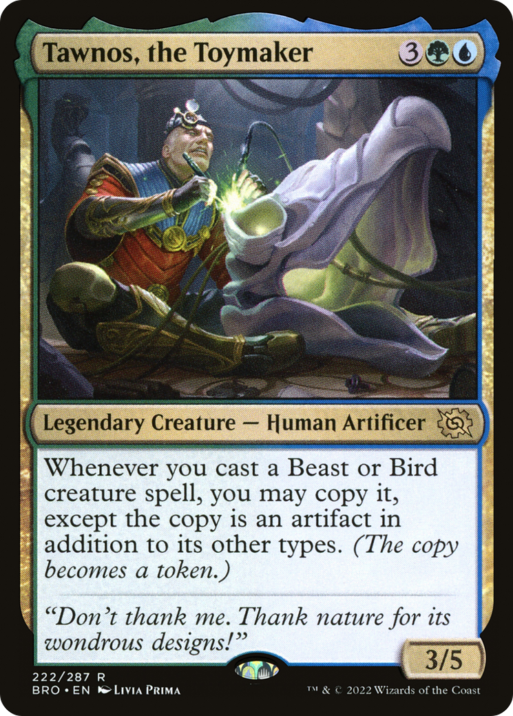 Tawnos, the Toymaker (222) Foil - The Brothers' War
