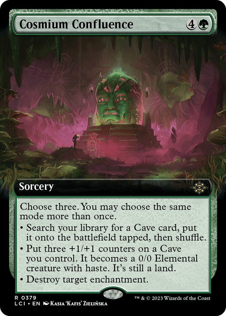 Cosmium Confluence (Extended Art) (379) Foil - The Lost Caverns of Ixalan