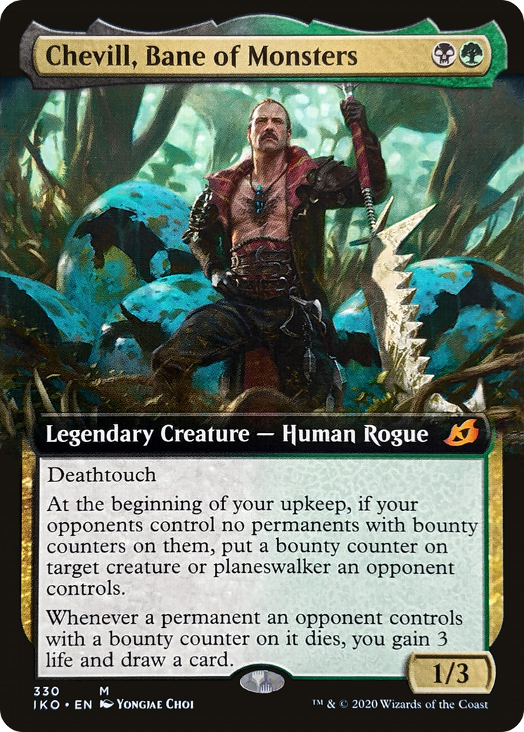 Chevill, Bane of Monsters (Extended Art) (330) Foil - Ikoria: Lair of Behemoths