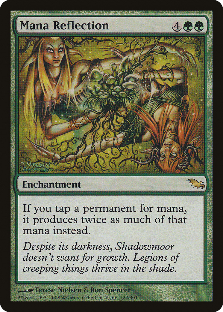 Mana Reflection (122) Foil - Shadowmoor
