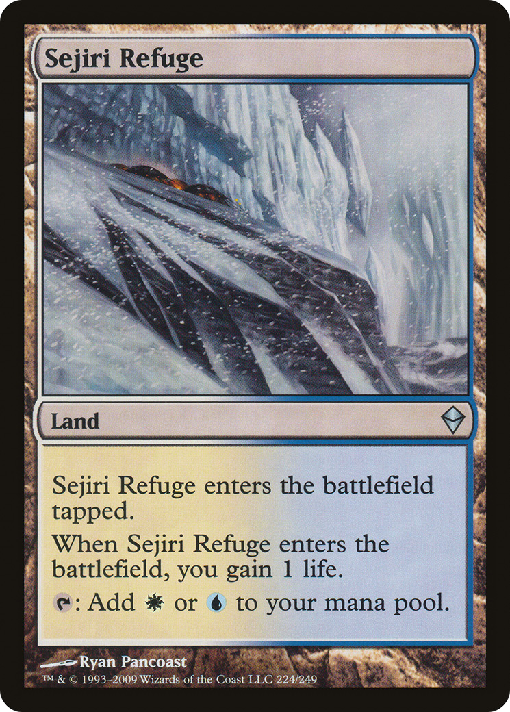 Sejiri Refuge (224) - Zendikar