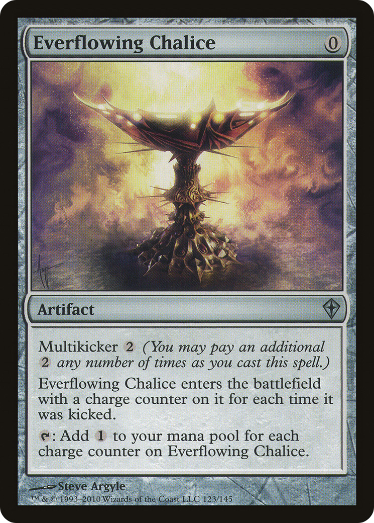 Everflowing Chalice (123) Foil - Worldwake