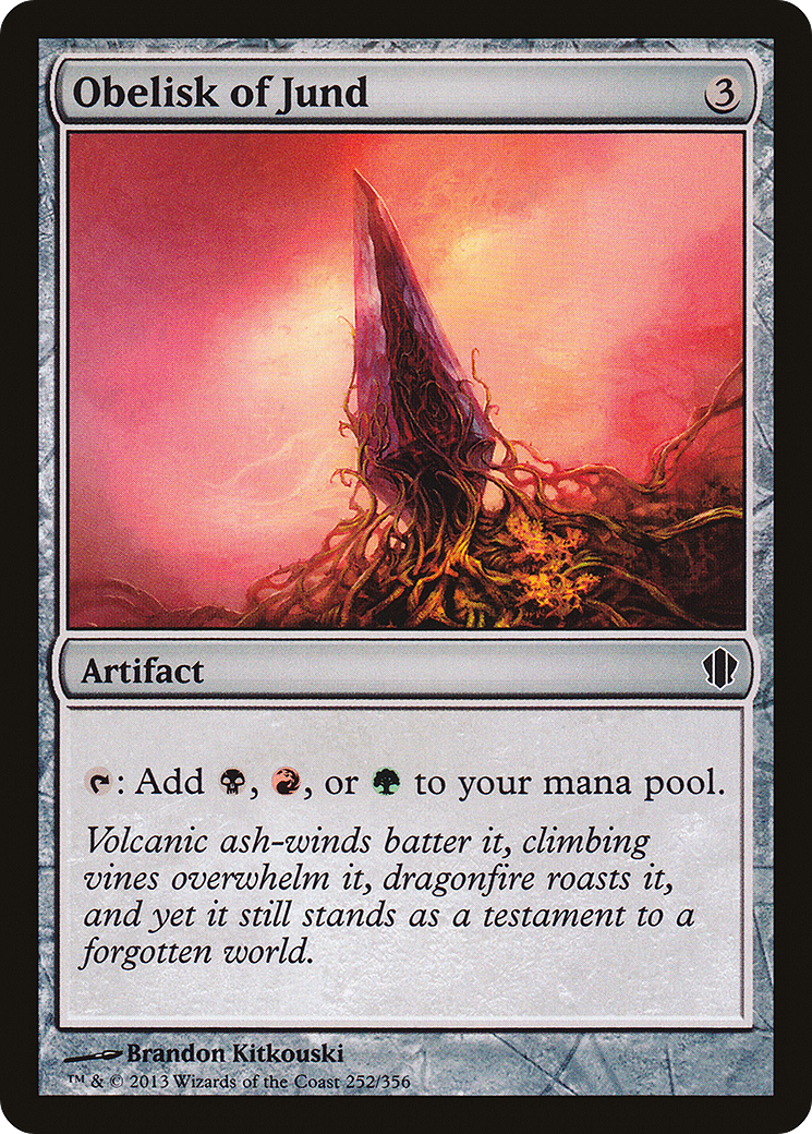 Obelisk of Jund (252) - Commander 2013