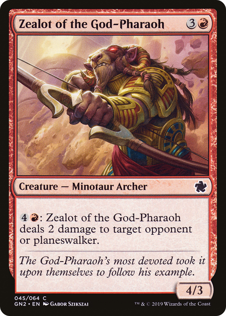 Zealot of the God-Pharaoh (045) - Game Night 2019