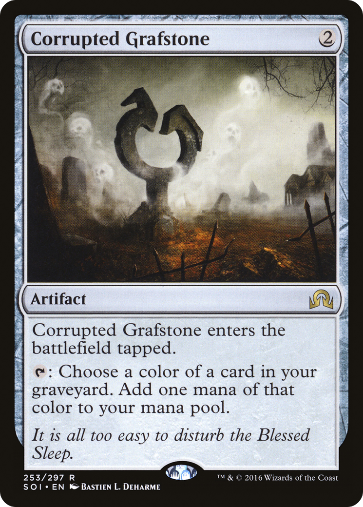 Corrupted Grafstone (253) Foil - Shadows over Innistrad