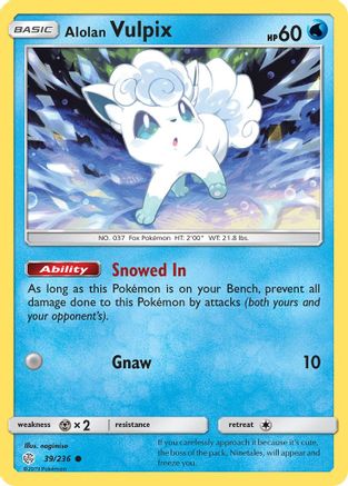 Alolan Vulpix (39) - Cosmic Eclipse